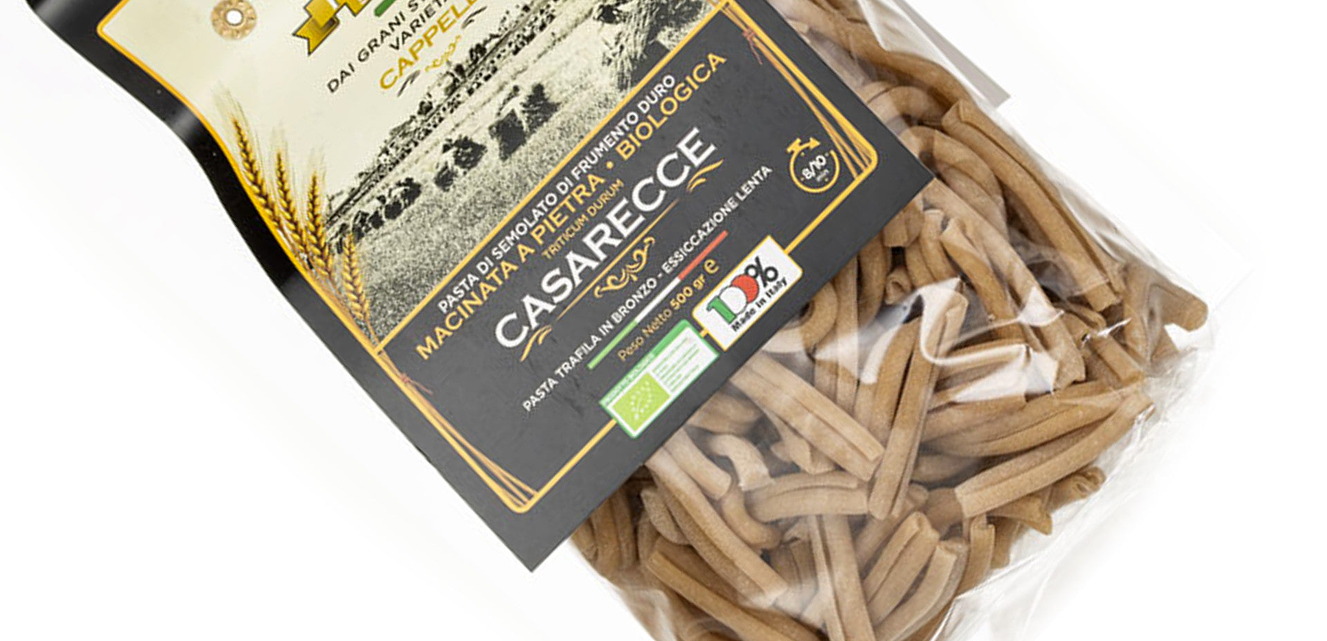 Casarecce Organic Ancient Grain (Cappelli) - 500g